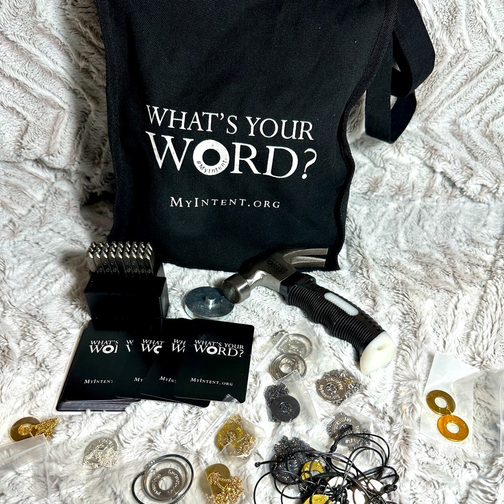 This is a complete metal stamping set by myintent.org.